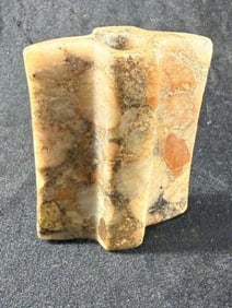 Saddle Bannerstone Indian Artifact Arrowhead