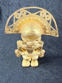 Tumbaga Tairona Figurine UNKNOWN MATERIAL