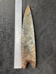 Large Spear Head Indian Artifact Arrowhead