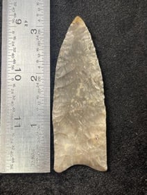 Clovis Indian Artifact Arrowhead
