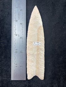 Clovis Indian Artifact Arrowhead