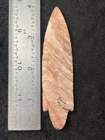 Adena Indian Artifact Arrowhead