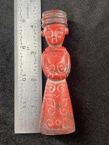 Chinese Jade Hongshan Figurine