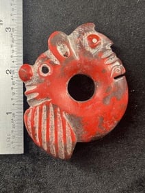 Chinese Jade Hongshan Figurine