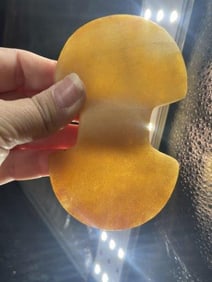 Quartz Butterfly Bannerstone Indian Artifact Arrowhead