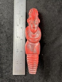 Chinese Jade Hongshan Figurine