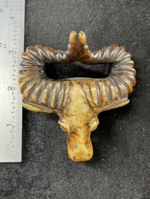 Chinese Jade Hongshan Figurine