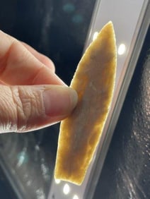 Agate Basin Indian Artifact Arrowhead