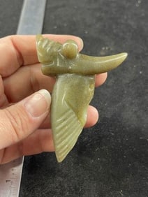 Chinese Jade Hongshan Figurine