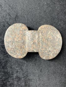 Butterfly Bannerstone Indian Artifact Arrowhead