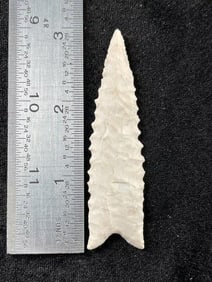 Dalton Indian Artifact Arrowhead
