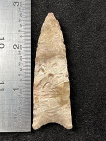 Clovis Indian Artifact Arrowhead