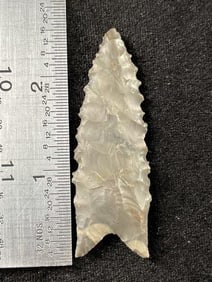 Dalton Indian Artifact Arrowhead
