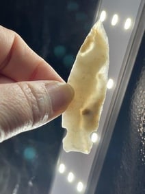 Side Notch Indian Artifact Arrowhead