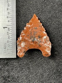 Obsidian Point Indian Artifact Arrowhead