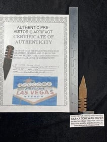 HBC Copper Trade Point with Skoglund COA found in the Saskatchewan River in Canada in the 1800s