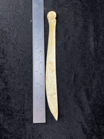 Bone Knife Indian Artifact Arrowhead