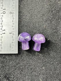 Pair of Jade Ear Plugs Indian Artifact Arrowhead