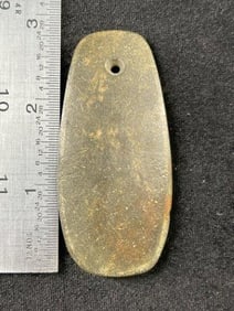 Stone Pendant Indian Artifact Arrowhead