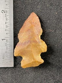 Evans Point from Arkansas Indian Artifact Arrowhead
