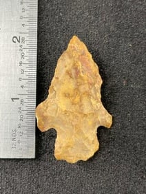 Evans Point from Arkansas Indian Artifact Arrowhead