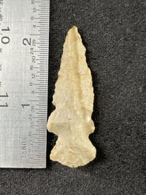 Evans Point from Arkansas Indian Artifact Arrowhead