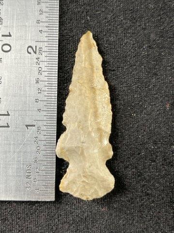 Evans Point from Arkansas Indian Artifact Arrowhead (1 of 3)