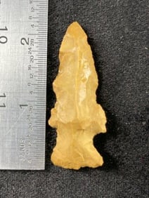 Evans Point from Arkansas Indian Artifact Arrowhead