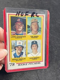 1978 Topps Jack Morris Baseball Card