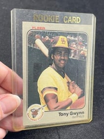 1983 Fleer Tony Gwynn Rookie Baseball Card