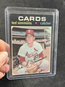 1971 Topps Ted Simmons Baseball Card