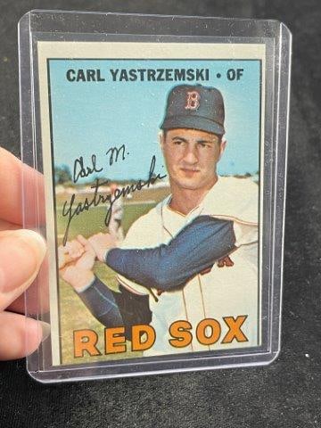 1967 Topps Carl Yastrzemski Baseball Card (1 of 2)