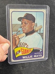 1965 Topps Willie Mayes Baseball Card