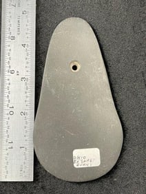 Slate Pendant from Ohio Indian Artifact Arrowhead