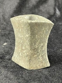 Hour Glass Bannerstone Indian Artifact Arrowhead