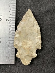 Evans Point from Arkansas Indian Artifact Arrowhead