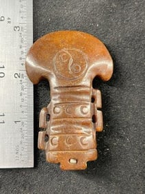 Chinese Jade Hongshan Figurine