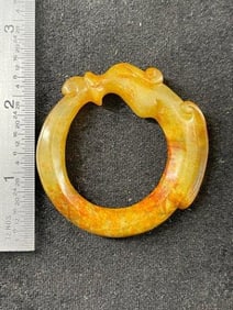 Chinese Jade Hongshan Figurine