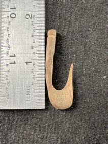Bone Hook Indian Artifact Arrowhead