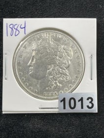 1884 Morgan Silver Dollar Coin