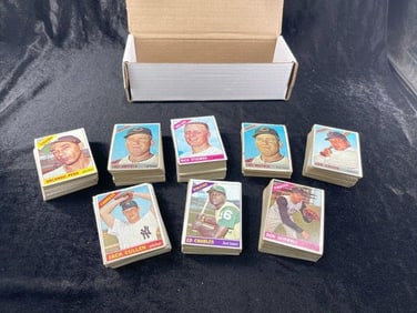 1966 Tops Partial Set Baseball Cards