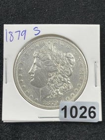 1879 S Morgan Silver Dollar Coin
