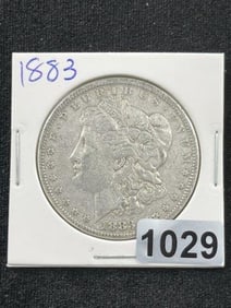 1883 Morgan Silver Dollar Coin