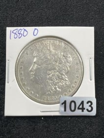 1880 O Morgan Silver Dollar Coin