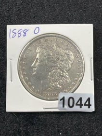1888 O Morgan Silver Dollar Coin