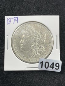 1879 Morgan Silver Dollar Coin