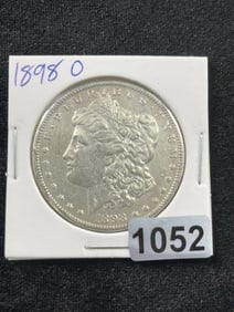 1898 O Morgan Silver Dollar Coin