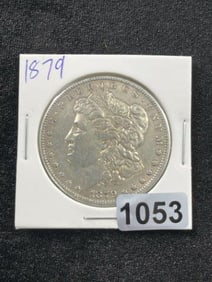 1879 Morgan Silver Dollar Coin