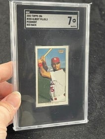 2002 Topps Albert Pujols Baseball Card