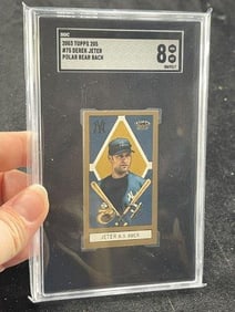 2003 Topps Derek Jeter Baseball Card